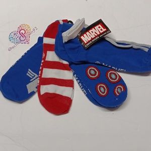 Fashion Socks MARVEL Captain America 4 Pair Pack